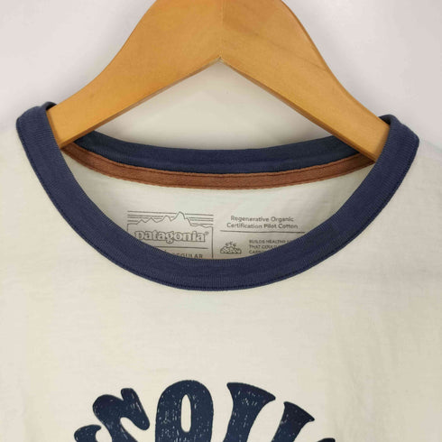 パタゴニア patagonia Road to Regenerative Ringer T-Shirt ロード トゥ リジェネレーティブ リンガーTシャツ レディース import:S