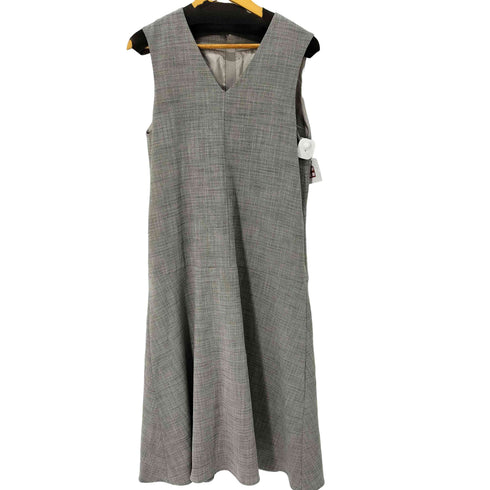 ユナイテッドアローズグリーンレーベルリラクシング UNITED ARROWS green label relaxing Vネック ナロー ジャンパースカート レディース FREE