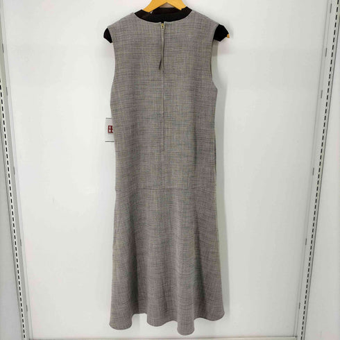 ユナイテッドアローズグリーンレーベルリラクシング UNITED ARROWS green label relaxing Vネック ナロー ジャンパースカート レディース FREE