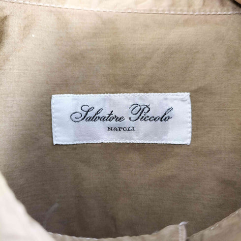 サルバトーレピッコロ Salvatore Piccolo イタリア製 ステッチデザイン L/S シャツ メンズ import:M