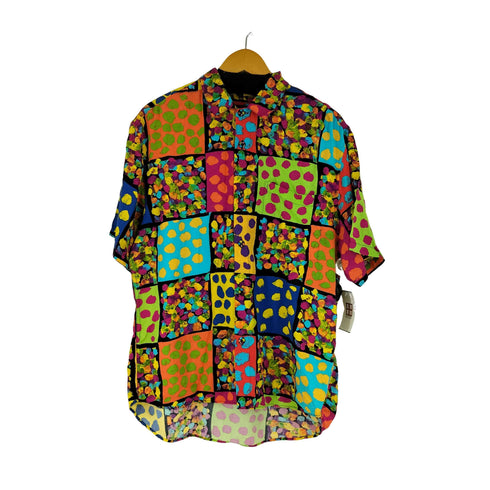 JAMS WORLD 90S USA製 総柄レーヨンシャツ メンズ import:M