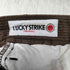 ラッキーストライク LUCKY STRIKE 2タック ジップフライ 太畝 コーデュロイ パンツ メンズ