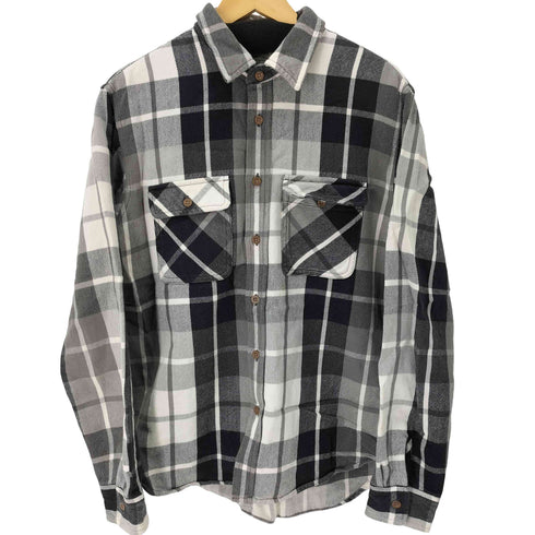 アヴィレックス AVIREX DAILY COTTON FLANNEL SHIRT チェックネルシャツ メンズ import:XL