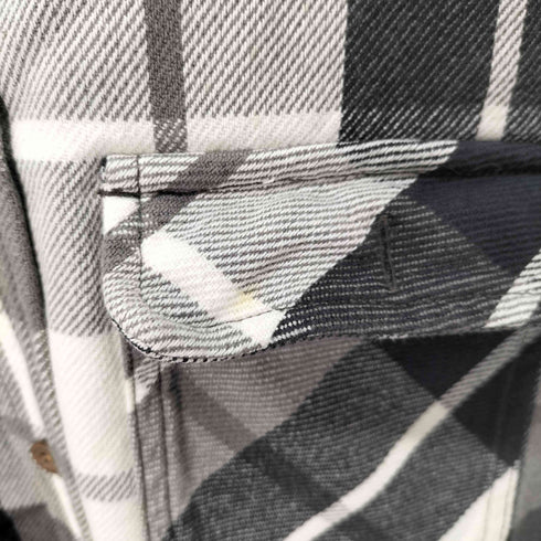アヴィレックス AVIREX DAILY COTTON FLANNEL SHIRT チェックネルシャツ メンズ import:XL