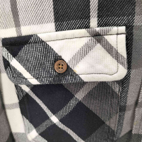 アヴィレックス AVIREX DAILY COTTON FLANNEL SHIRT チェックネルシャツ メンズ import:XL