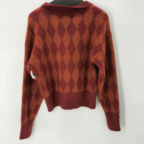 スローブシトロン SLOBE citron collardesignニット レディース