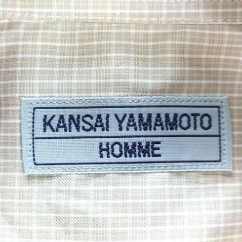 カンサイヤマモト KANSAI YAMAMOTO チェック柄シャツ メンズ JPN:L