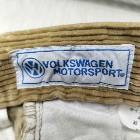 VOLKSWAGEN MOTORSPORT 2タック 太畝 コーデュロイ パンツ メンズ 31 (79cm)