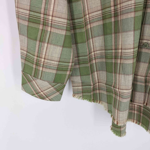 アメリ AMERI BIG CHECK SHIRT チェックシャツ レディース JPN:S