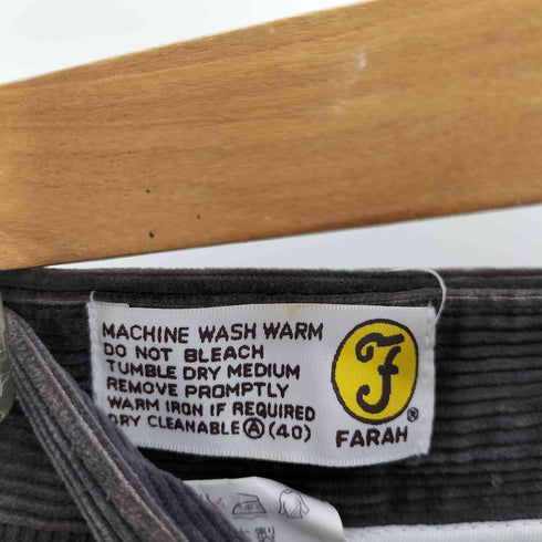 ファーラー FARAH ノータック 太畝 コーデュロイ パンツ メンズ W31
