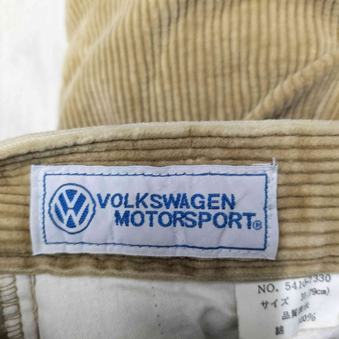 VOLKSWAGEN MOTORSPORT 2タック 太畝 コーデュロイ パンツ メンズ 31(79CM)