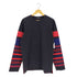 イッセイミヤケ ISSEY MIYAKE 黒タグ マルチボーダースリーブ 切替 ロングスリーブTシャツ メンズ JPN:3