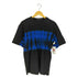 イッセイミヤケメン ISSEY MIYAKE MEN 黒タグ 板締め絞り染め ストレッチ クルーネックTシャツ メンズ JPN:4