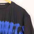 イッセイミヤケメン ISSEY MIYAKE MEN 黒タグ 板締め絞り染め ストレッチ クルーネックTシャツ メンズ JPN:4