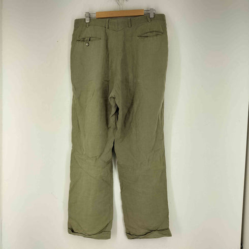 ブルックスブラザーズ BROOKS BROTHERS 80S MADE IN USA 2タック リネンスラックス メンズ 36