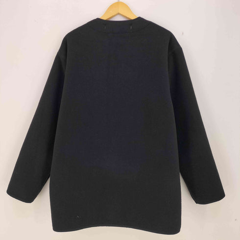 ユニクロ UNIQLO フリースノーカラーコート メンズ JPN:L