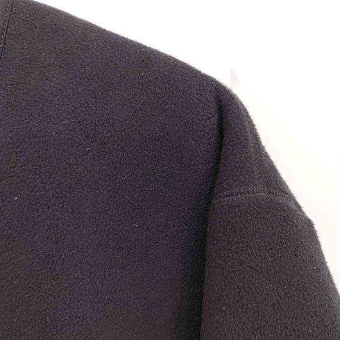 ユニクロ UNIQLO フリースノーカラーコート メンズ JPN:L
