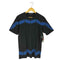 イッセイミヤケメン ISSEY MIYAKE MEN 黒タグ 板締め絞り染め クルーネックTシャツ メンズ JPN:4