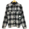 ザラ ZARA オンブレチェック シャツジャケット メンズ import:L