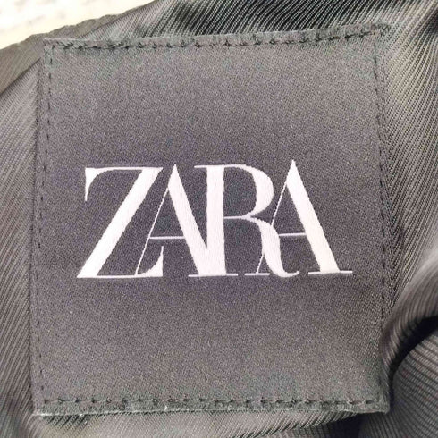 ザラ ZARA オンブレチェック シャツジャケット メンズ import:L