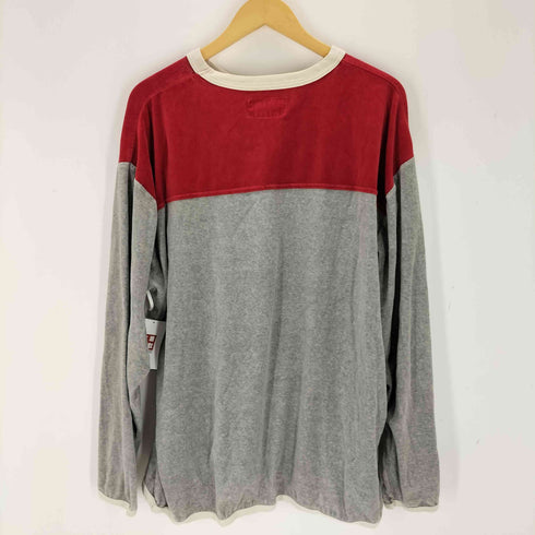nuts and bones ベロア切替トップス メンズ import:XXL