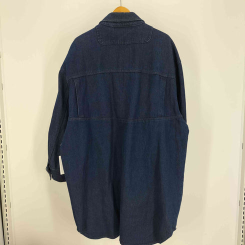 RUFF JEANS 90S USA製 ロゴ 刺繍 デニム コート ビッグサイズ メンズ 2XLT