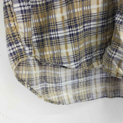 ラッキーストライク LUCKY STRIKE 00S L/S BD プリントネルシャツ メンズ JPN:L