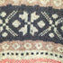 英国製 PURE NEW WOOL 総柄 くるみボタン ショールカラー ウール ニット カーディガン メンズ import:M