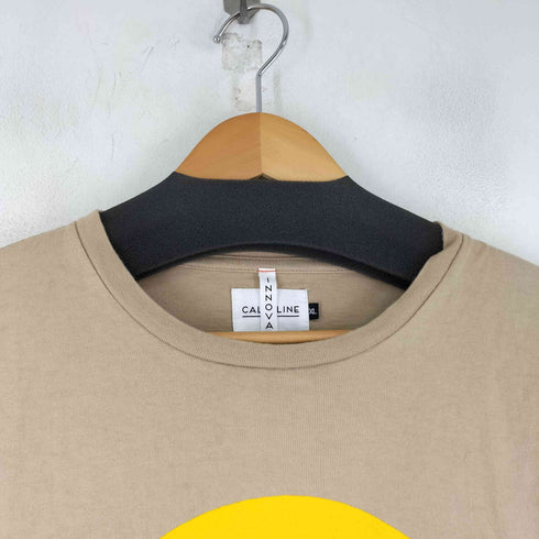 キャルオーライン CAL O LINE フロントプリント スマイルTEE メンズ JPN:XL