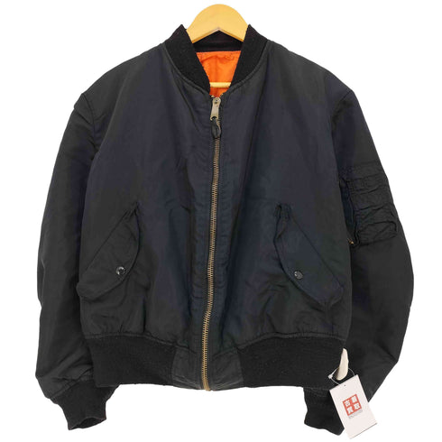アルファインダストリーズ ALPHA INDUSTRIES 80s USA製 MA-1 フライトジャケット メンズ import:XL