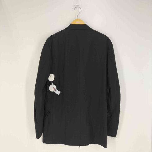 イッセイミヤケメン ISSEY MIYAKE MEN 黒タグ ピンタック 切替 ウール 3B テーラードジャケット メンズ JPN:4