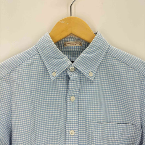 エディーバウアー Eddie Bauer ボタンダウンギンガムチェックシャツ メンズ import:S