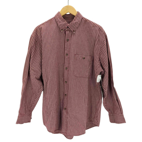 エディーバウアー Eddie Bauer 80-90s ボタンダウンチェックシャツ メンズ import:M