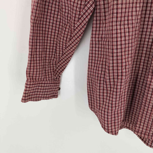 エディーバウアー Eddie Bauer 80-90s ボタンダウンチェックシャツ メンズ import:M