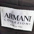 アルマーニコレツィオーニ ARMANI COLLEZIONI ピークドラペル ステッチ レザー 2B テーラードジャケット メンズ