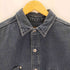 エディーバウアー Eddie Bauer 80-90s USA製 コットンデニムシャツ メンズ import:L