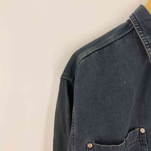 エディーバウアー Eddie Bauer 80-90s USA製 コットンデニムシャツ メンズ import:L