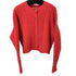 ブラックバイマウジー BLACK by moussy cable knit cardigan レディース FREE