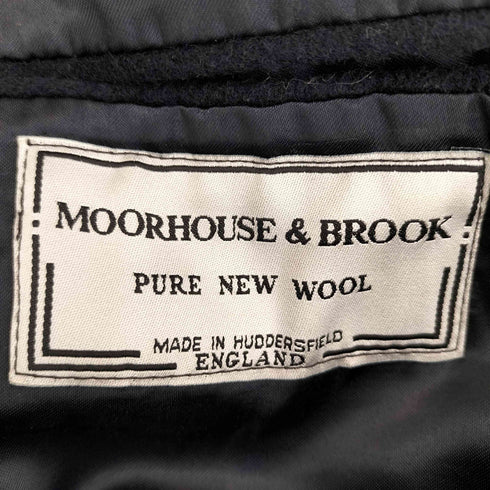 MOORBROOK 英国製 ウール ダブルチェスターコート パワーショルダー メンズ 40R