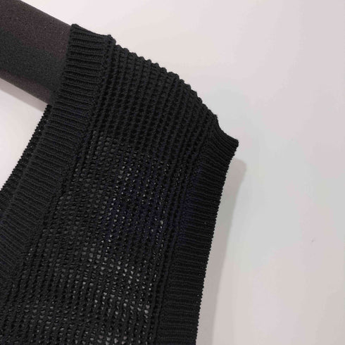 ユナイテッドアローズグリーンレーベルリラクシング UNITED ARROWS green label relaxing 2024SS メッシュ ロングベスト ワンピース ウォッシャブル レディース