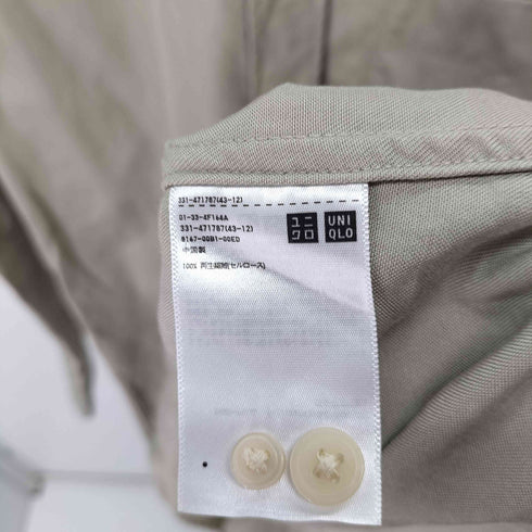 ユニクロユー UNIQLO U ドレープシャツ メンズ JPN:S