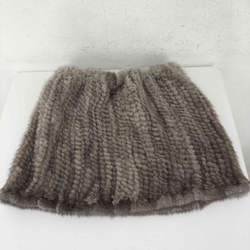 ランバンコレクション LANVIN COLLECTION 毛皮 ミンク スヌード レディース