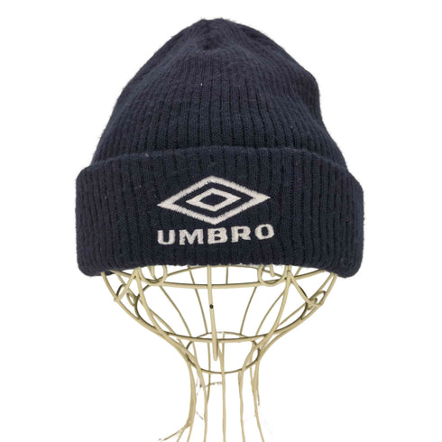 アンブロ UMBRO ロゴ刺繍 アクリルビーニー メンズ FREE