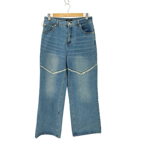 ジーオーシー G.O.C カットオフ ワイド ウエスタン デニム パンツ メンズ