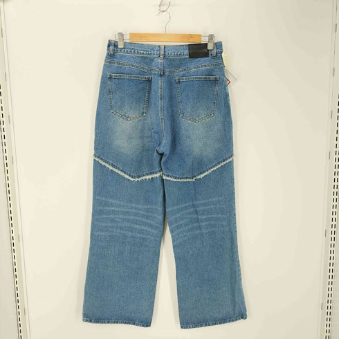 ジーオーシー G.O.C カットオフ ワイド ウエスタン デニム パンツ メンズ