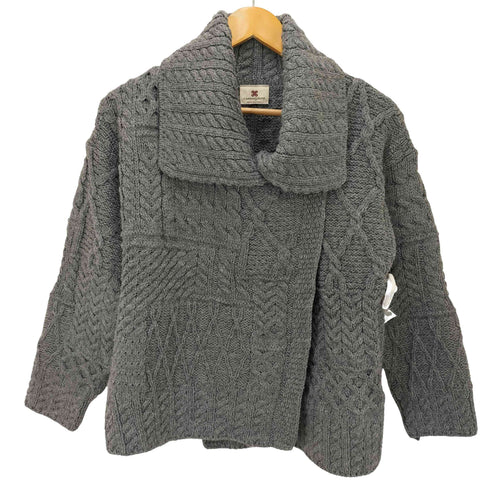 Carraigdonn アランニットカーディガン レディース