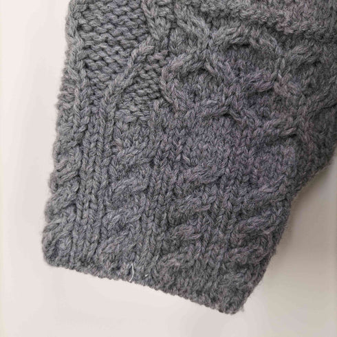 Carraigdonn アランニットカーディガン レディース