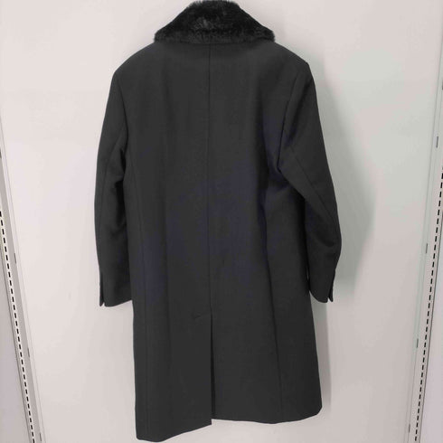 ザラ ZARA 襟ファー チェスターコート メンズ 40
