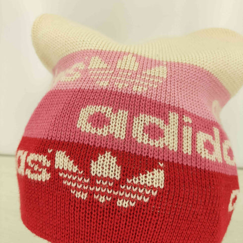 アディダス adidas 80s 日本製 ロゴデザインニット帽 メンズ