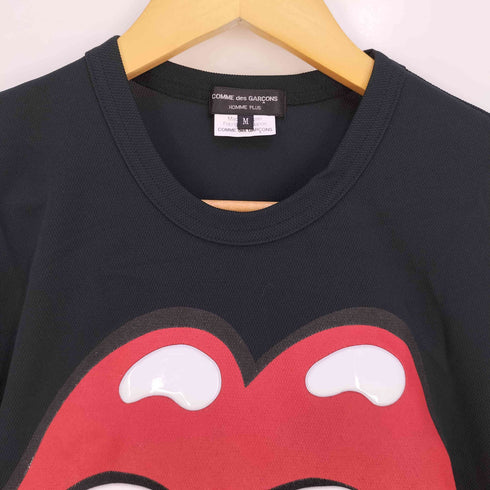 コムデギャルソンオムプリュス COMME des GARCONS HOMME PLUS 06SS バンドコラボ リップタン プリント クルーネックTシャツ メンズ JPN:M